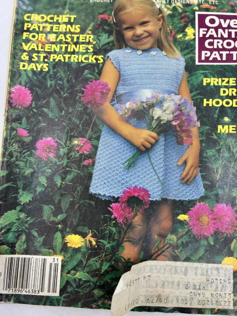 Crochet World Omni Book Magazine Spring 1983 Vol 4 No 4 Easter Valentines